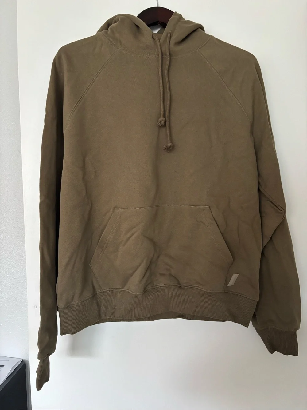Zara Classic Olive Green Pullover Hoodie